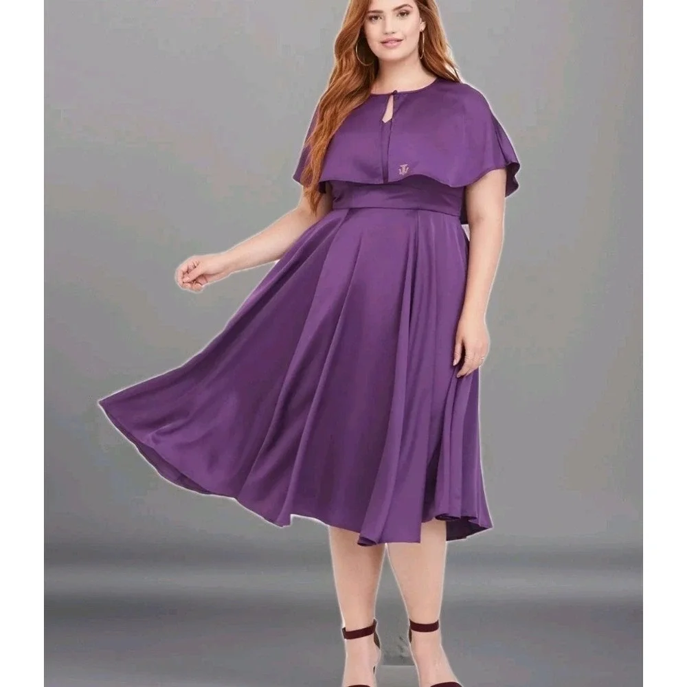 Fantastic Beasts Leta Lestrange Purple Dress Plus Size 20 COSPLAY‎ Harry Potter